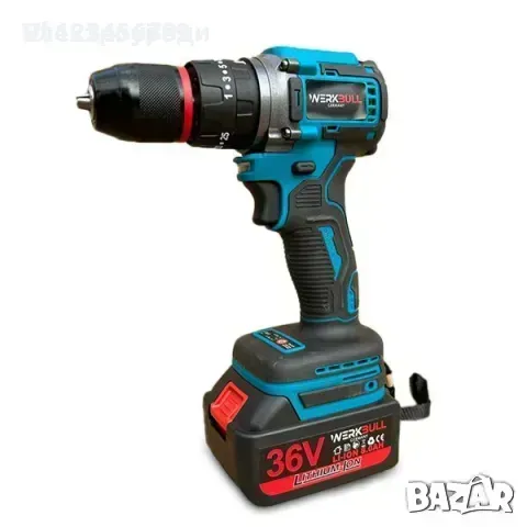 4 в1 Комплект Акумулаторен трион 16 см шина, ъглошлайф 125ММ, гайковерт винтоверт 36V 3 бр. батерии, снимка 3 - Други инструменти - 49784965