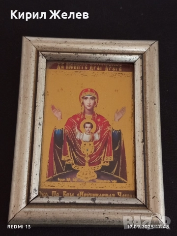 Икона на Света Богородица НЕУПИВАЕМА ЧАША почитана в Руската православна църква 50503