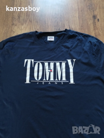 Tommy Hilfiger - страхотна мъжка тениска 2XL, снимка 3 - Тениски - 51694743