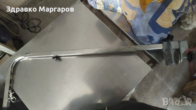 Единична алуминиева стойка за подстригване на домашни любимци 