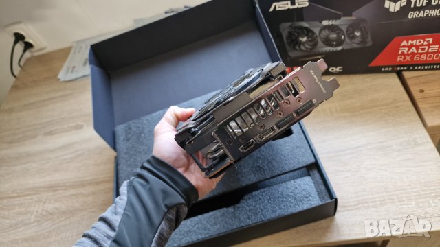 Видео карта гейминг видео обработка ASUS TUF Gaming RX 6800 XT 16GB, снимка 4 - Видеокарти - 39704719