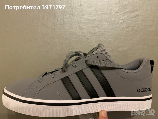 adidas - VS Pace 2.0 (Сив / Grey)- Original, снимка 3 - Кецове - 44069698