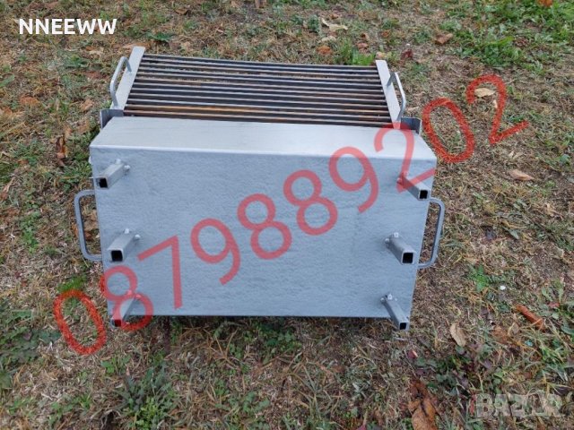 Ръчно изработено Барбекю на дървени въглища  , снимка 4 - Барбекюта - 38618901