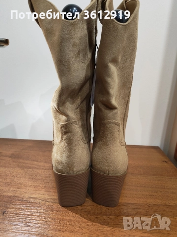 Bershka ботуши , снимка 4 - Дамски ботуши - 52841808