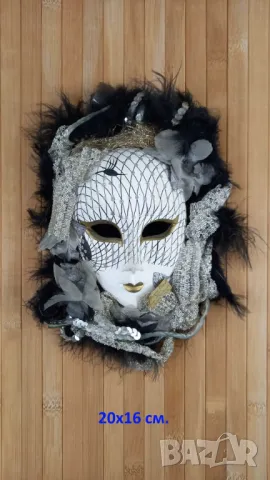 6 бр. венециански маски, снимка 2 - Декорация за дома - 49653700