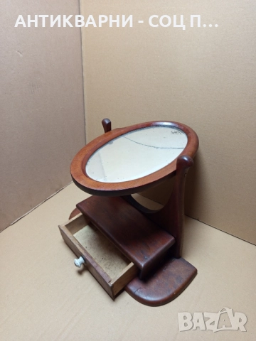 Ретро Старо Огледало Тоалетка За Гримиране От Старото Време. , снимка 3 - Антикварни и старинни предмети - 52056610