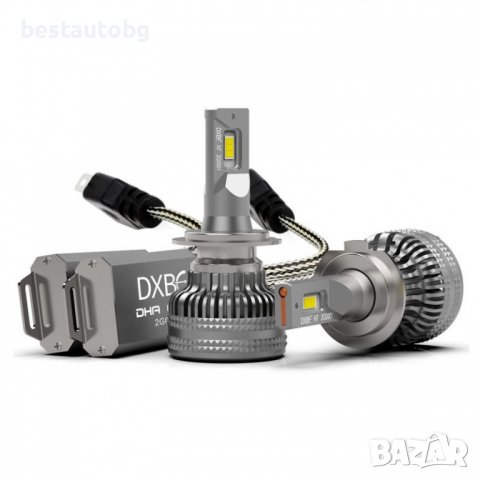 LED система DXBC H7 12V 12000LM 100W за къси / дълги светлини, снимка 2 - Аксесоари и консумативи - 39326496