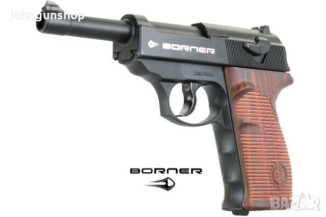 Въздушен пистолет Borner C41 Co2 cal. 4.5mm, снимка 2 - Въздушно оръжие - 42935718