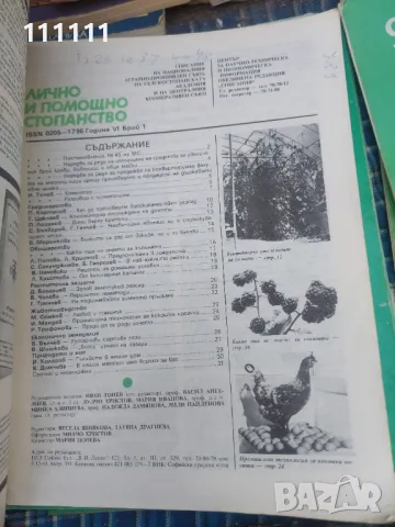 Списание лично и помощно стопанство от предишни времена , снимка 14 - Списания и комикси - 49466689