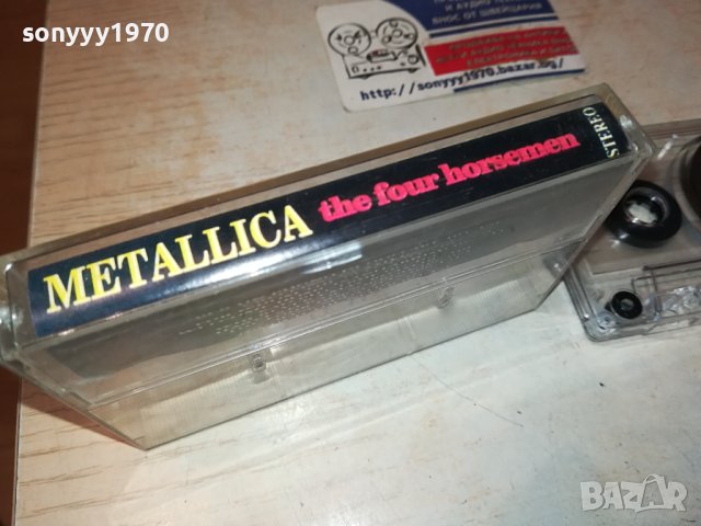 METALLICA КАСЕТА 1312232003, снимка 10 - Аудио касети - 43400224