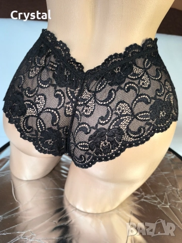 Дантелени бразилиани М/L, снимка 3 - Бельо - 53066912