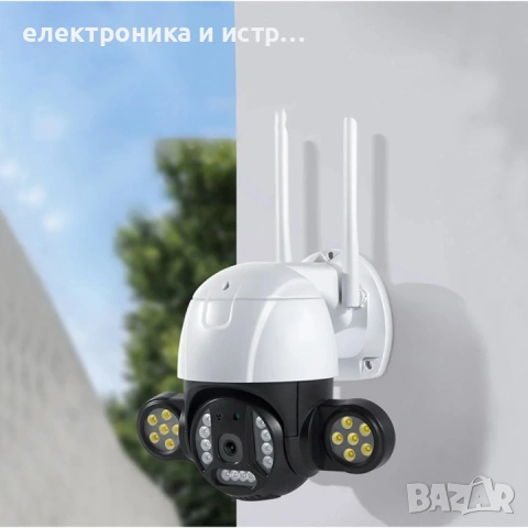Камера за външно наблюдение 5MP с приложение icsee , снимка 3 - Камери - 53161116