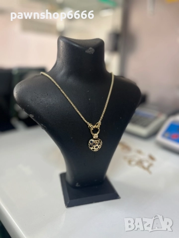 Златно колие 14 карата, снимка 6 - Колиета, медальони, синджири - 51663562