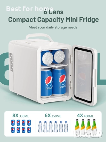 Мини хладилник VINATO, снимка 2 - Хладилници - 52401603