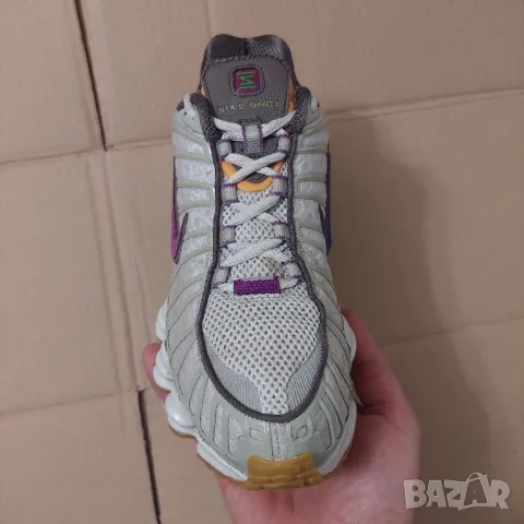 Nike x Size? Shox TL 'Viotech' номер 40 ,5-41 оригинални маратонки , снимка 14 - Маратонки - 49911111
