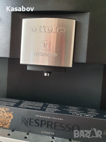 Miele Nespresso Кафемашина за вграждане Кафеавтомат Миеле, снимка 2 - Кафемашини - 53090811