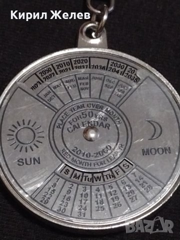 Ключодържател 50г. Календар 2010 - 2060 рядък за КОЛЕКЦИЯ ДЕКОРАЦИЯ 42229, снимка 3 - Други - 43619096