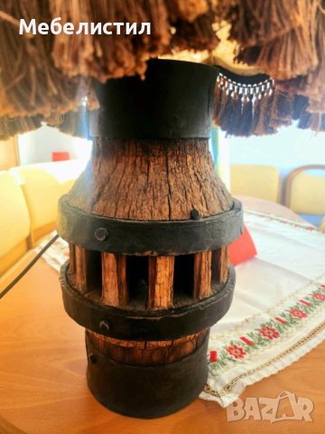 Лампион масивно дърво , снимка 3 - Антикварни и старинни предмети - 43567795