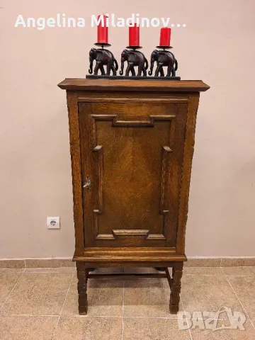 винтидж шкаф дъб масив 