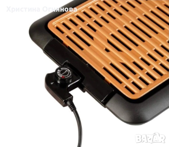 Скара Voltz\Rosberg Premium V51015D 1250W, 23x36см., Незалепващо покритие, снимка 3 - Скари - 52687543