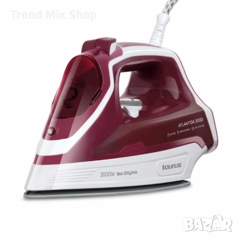 Парна ютия Taurus - Fiji 3000 Ceramic, Atlantida 3000, снимка 8 - Ютии - 51514727