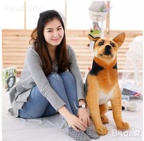 Плюшено куче Немска Овчарка, Различни размери, снимка 4 - Плюшени играчки - 43002731