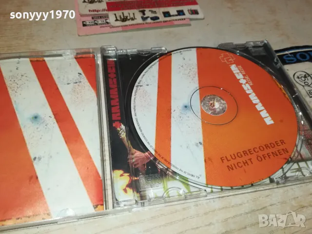 RAMMSTEIN CD-ИДЕАЛЕН ДИСК КАТО НОВ 2912241840, снимка 4 - CD дискове - 48485677