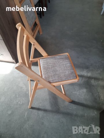 	  Буков сгъваем стол, снимка 5 - Столове - 24688422