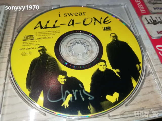 ALL-4-ONE CD-ВНОС GERMANY 1705252011, снимка 2 - CD дискове - 50328104