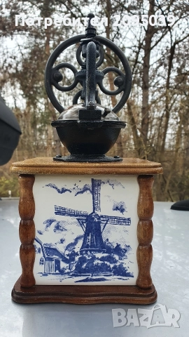 Мелница порцелан., снимка 4 - Антикварни и старинни предмети - 52662381