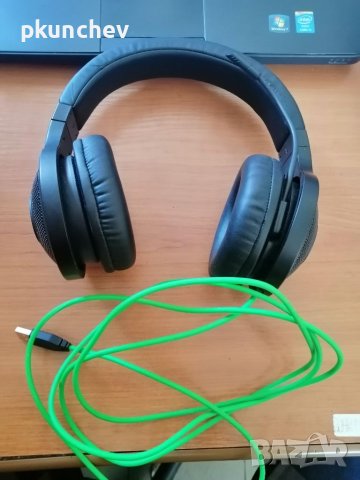 Геймърски слушалки Razer Kraken USB Headset RAZER RZ04-01200100-R3M1 , снимка 1 - Слушалки за компютър - 40556771