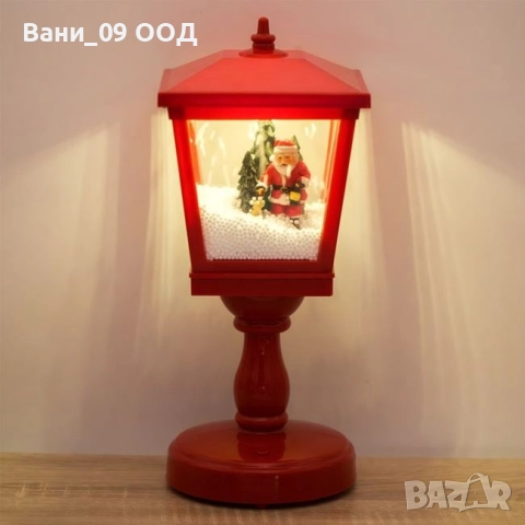 Коледен фенер "Снежна вихрушка"