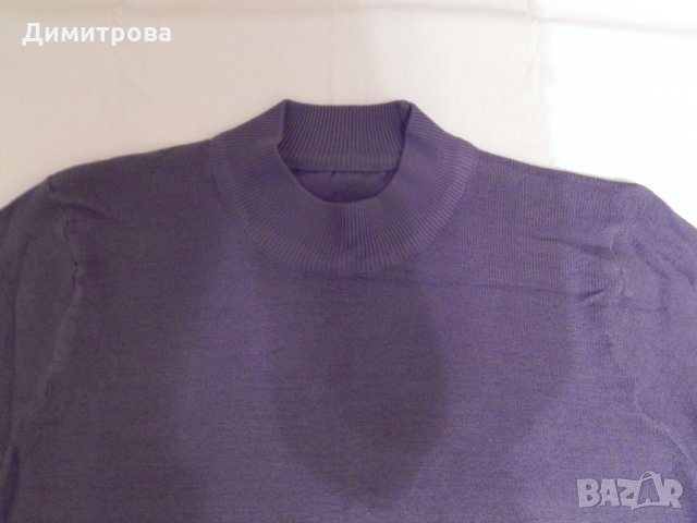 Сива блуза Л-ХЛ - нова , снимка 6 - Блузи с дълъг ръкав и пуловери - 27186762