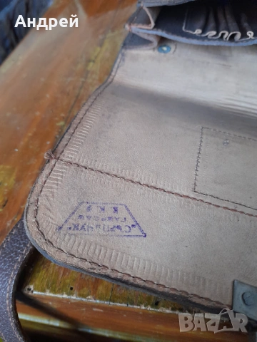 Стара командирска,офицерска чанта #20, снимка 6 - Антикварни и старинни предмети - 53432481