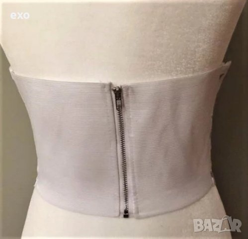 Ефектен корсет, Флорален корсет, Корсет бродерия, снимка 2 - Корсети, бюстиета, топове - 39855932