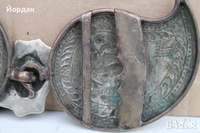 Сребърни възрожденски пафти, снимка 13 - Антикварни и старинни предмети - 38288810