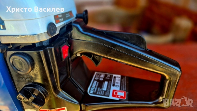 Бензинова резачка Hyndai 58cc 2.2hp, снимка 4 - Градинска техника - 51533363