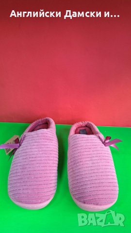 Английски дамски пантофи-чехли, снимка 4 - Пантофи - 39008681
