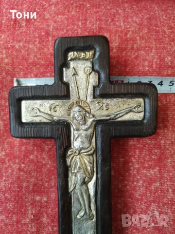 Разпятие сребро 950 проба, снимка 5 - Колекции - 50916320