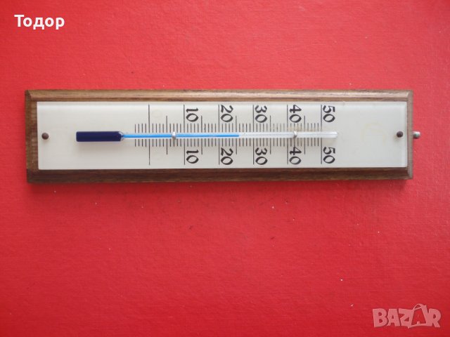 Страхотен немски термометър 4, снимка 3 - Антикварни и старинни предмети - 43802629