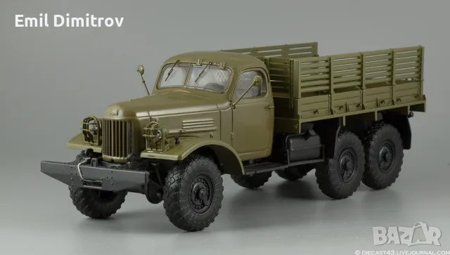 Колекционерско моделче на ЗИЛ-157 в мащаб 1:43, снимка 9 - Колекции - 49278553