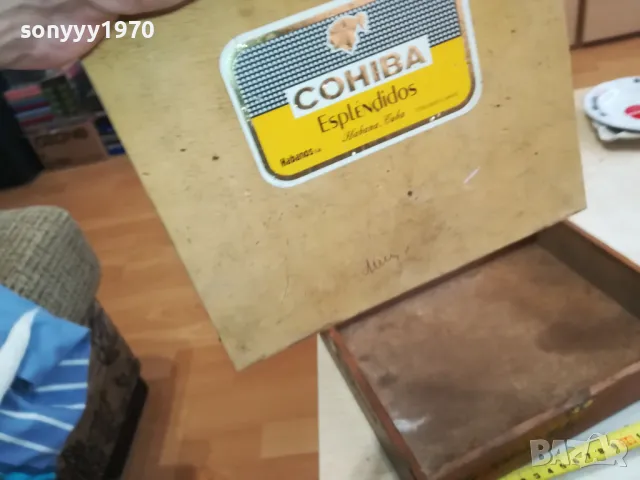 COHIBA-OLD ANTIQUE-КУТИЯ ОТ ПУРИ 2804251743, снимка 12 - Други ценни предмети - 50070861