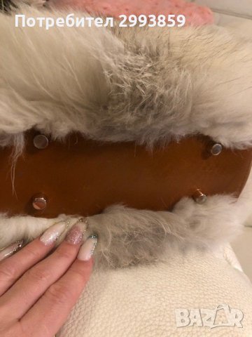 чанта 100% ест.косъм ЛИСИЦА*, снимка 7 - Чанти - 39095838