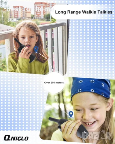 Детска презареждаща се радиостанция, снимка 2 - Други - 51192210