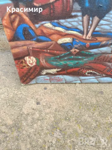 Търговецът на килими  , снимка 3 - Картини - 49977577