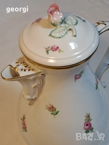 Порцеланов чайник Meissen , снимка 4 - Сервизи - 49117225