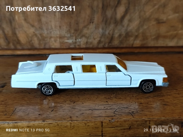 Продавам количка majorette Limousine ECH 1\58 , снимка 2 - Колекции - 52678553