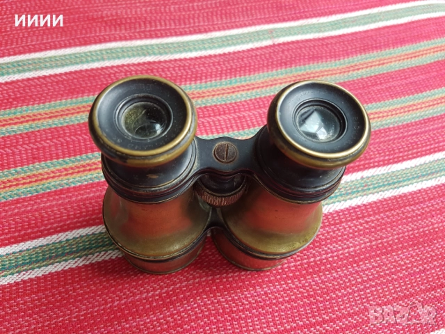 Военен бинокъл 19 век, снимка 2 - Антикварни и старинни предмети - 52792388
