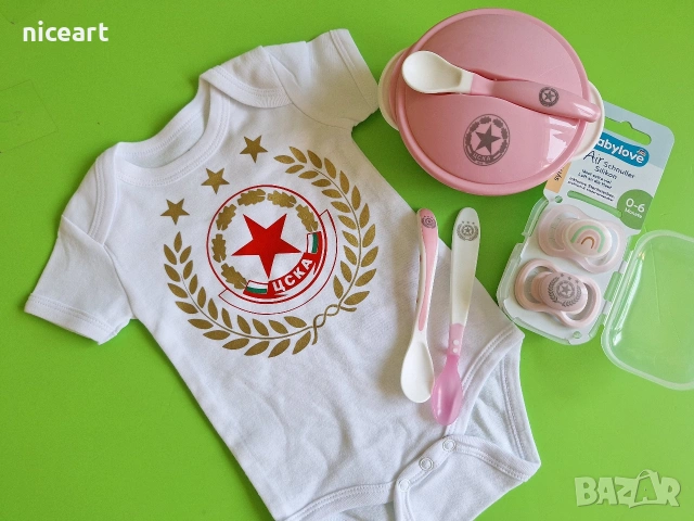 Бебешко боди на ЦСКА, снимка 17 - Бодита за бебе - 53446284