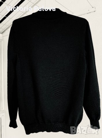 Луксозно поло/полуполо унисекс,100% меринос, снимка 4 - Блузи с дълъг ръкав и пуловери - 39114182